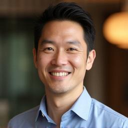 Portrait of Mr. David Lee, Head of Events at Gourmet Geyser.